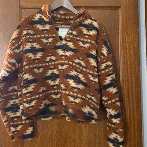 American Eagle Sherpa sweater